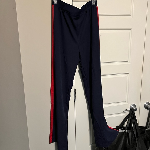 FLARED SIDE STRIPES PANTS - Picture 1 of 7